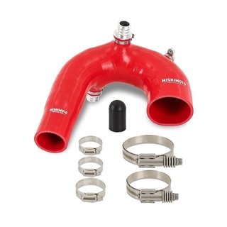 Mishimoto | Silicone Intake J-Tube, Fits Polaris RZR XP Turbo 2016+, Red Mishimoto Coolant Hoses