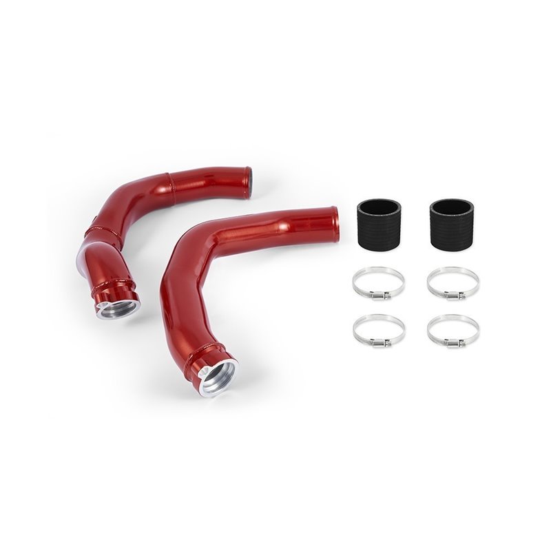 Mishimoto | Performance Charge Pipe Kit, fits BMW F8X M3/M4 2015-2020, Sakhir Orange - BMW 3.0T 2015-2020 Mishimoto Turbochar...