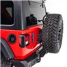 Go Rhino | Rockline Spare Tire Relocation Kit (up to 40" tire) - Wrangler (JL) 2018-2021 Go Rhino Spare Carrier