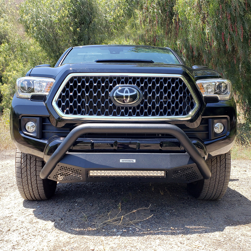 Go Rhino | RC4 LR Bull Bar w/ Mounting Brackets, Single Row 20" Light Bar Kit - 4Runner SR5 4.0L 2016-2023