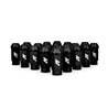 Mishimoto | Aluminum Locking Lug Nuts M12x1.5, 20pc Set, Black