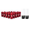 Mishimoto | Aluminum Locking Lug Nuts M12x1.5, 20pc Set, Red