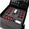 Mishimoto | Aluminum Locking Lug Nuts M12x1.5, 20pc Set, Red