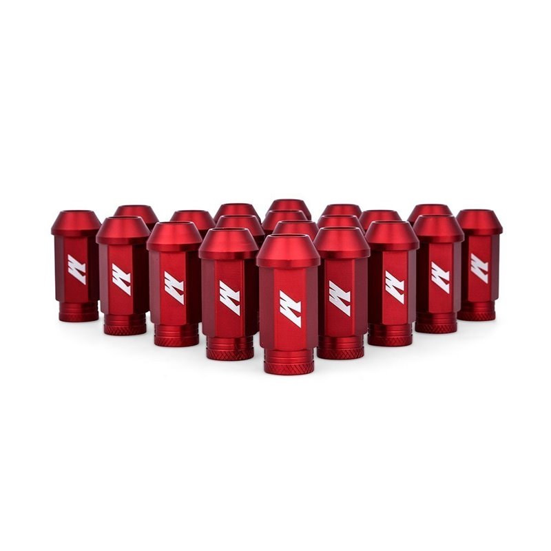 Mishimoto | Aluminum Locking Lug Nuts M12x1.5, 20pc Set, Red
