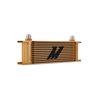 Mishimoto | Universal 13-Row Oil Cooler, Gold