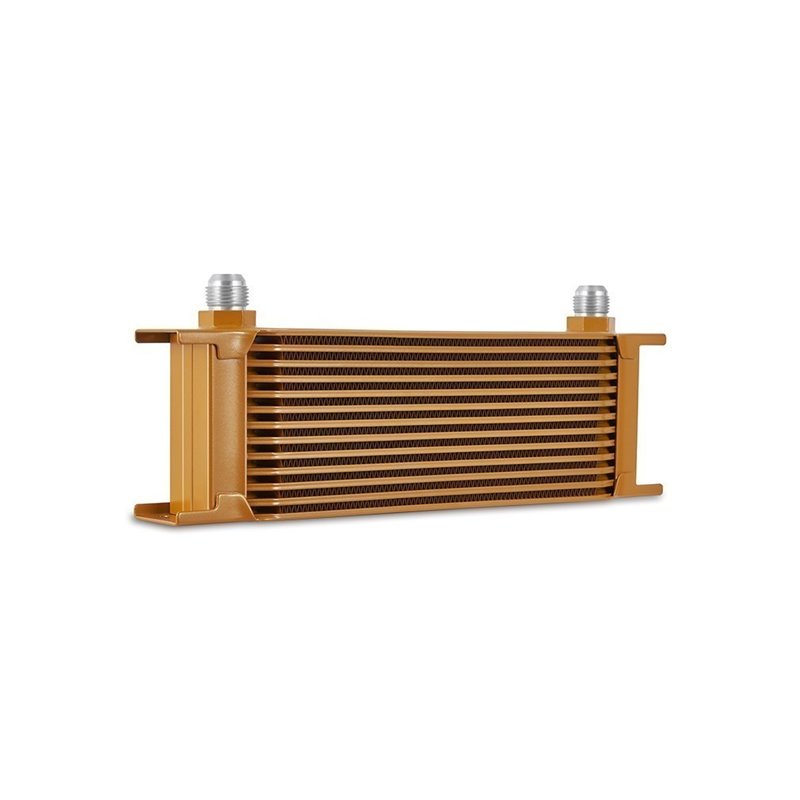 Mishimoto | Universal 13-Row Oil Cooler, Gold