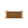Mishimoto | Universal 16-Row Oil Cooler, Gold