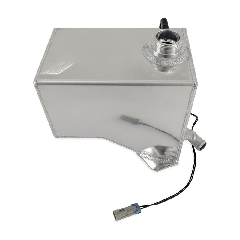 Mishimoto | Aluminum Degas Tank, Chevy/GMC 6.6L Duramax (LB7/LLY/LBZ) 2001-2007, Natural - Silverado / Sierra 2500 HD / Classic 