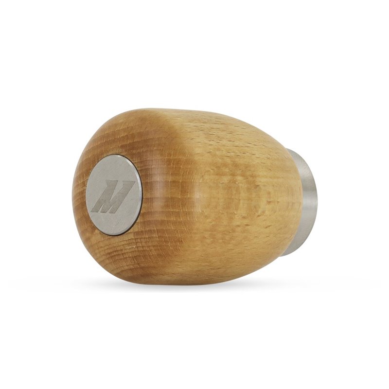 Mishimoto | Short Steel Core Wood Shift Knob, Beech Wood