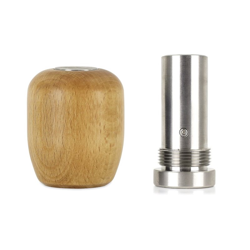 Mishimoto | Short Steel Core Wood Shift Knob, Beech Wood