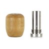 Mishimoto | Short Steel Core Wood Shift Knob, Beech Wood