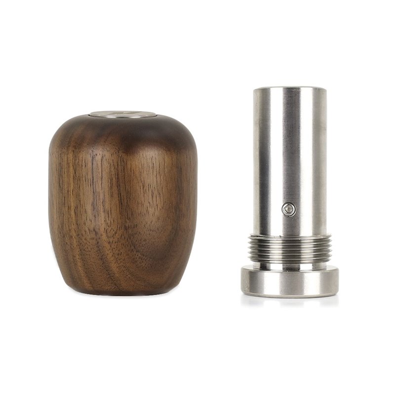 Mishimoto | Short Steel Core Wood Shift Knob, Walnut Wood