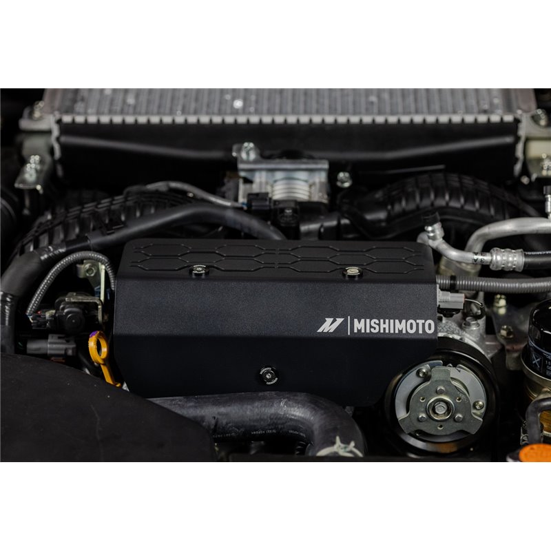 Mishimoto | Aluminum Alternator & Pulley Cover, fits Subaru WRX 2022+ - WRX 2.4T 2022-2023 Mishimoto Internal Engine Components