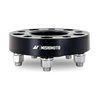 Mishimoto | Wheel Spacers, 5x114.3, 67.1 Center Bore, M12x1.5, 25mm Thick, Black - Hyundai / Kia / Mazda / Mitsubishi 1990-2017