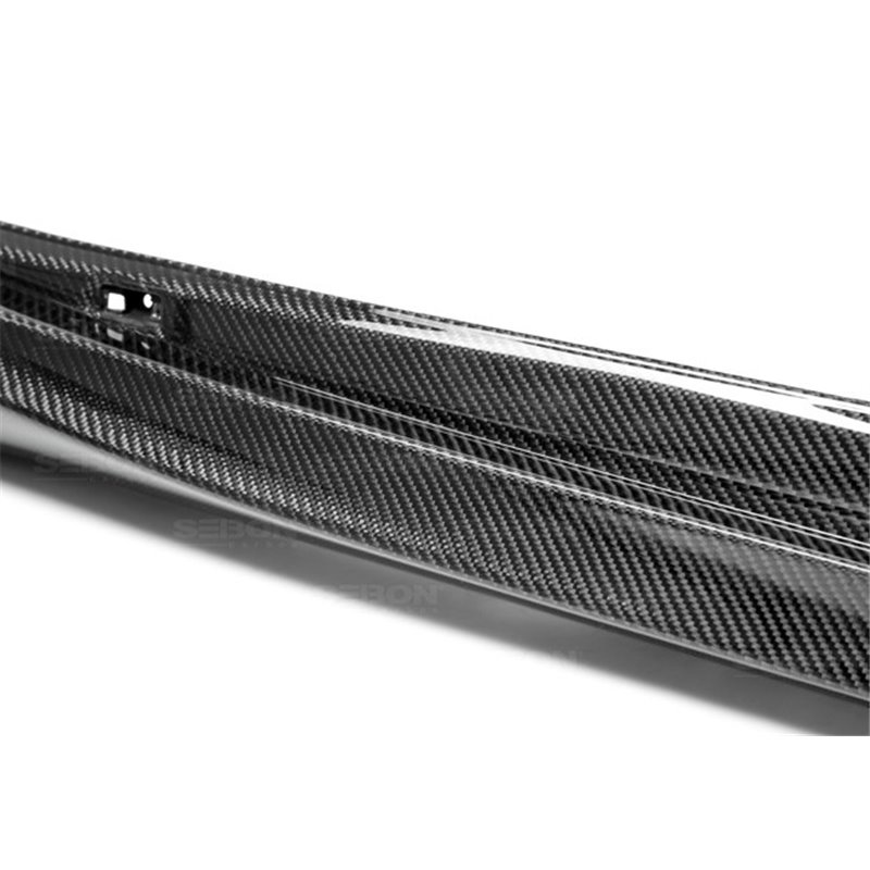 SEIBON Carbon |  SS14LXIS-OE, OEM-style carbon fiber side skirts for 2014-2020 Lexus IS 200T/250/300/350 - IS200t / IS250 / IS30