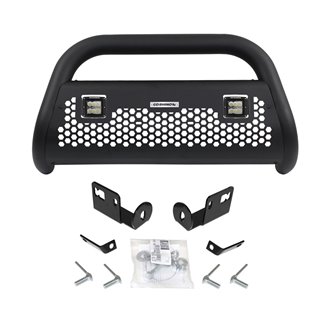 Go Rhino | RC2 Bull Bar w/ Mounting Brackets and Two 3" Cube Lights Kit - Ram 1500 3.0L / 3.6L / 5.7L 2019-2023