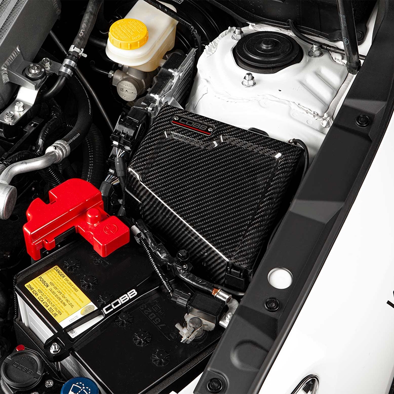 COBB | REDLINE CARBON FIBER FUSE COVER (DRIVER SIDE) - WRX 2022-2024 COBB Engine Dress Up