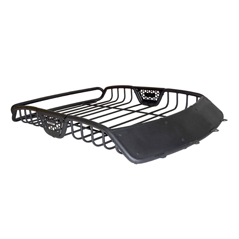 Go Rhino | SR10 Tubular Steel Roof Rack w/ Black Fairings - 48" Long