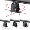Go Rhino | SRM Rack Mounting Kit - Adjustable Multi-Axis Mount
