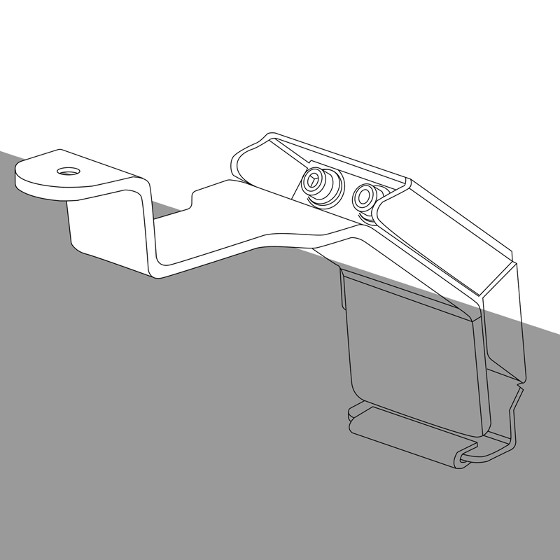 Go Rhino | SRM Rack Mounting Kit - Gutter Mount - 4 PCS 