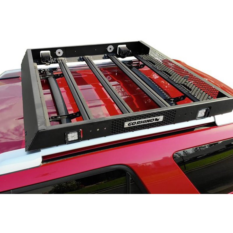 Go Rhino | SRM400 58" Fabricated Customizable Steel Basket Roof Rack