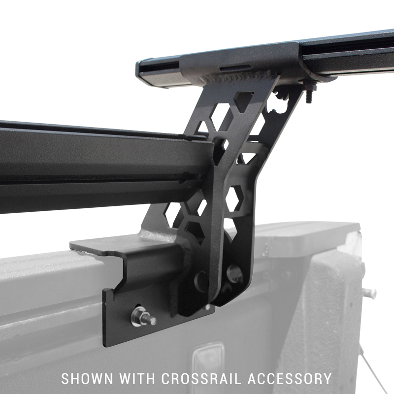 Go Rhino | XRS Cross Bars - Truck Bed Rail Kit for Full-Sized Trucks w/o Tonneau Covers - Chevrolet / Dodge / Ford 2007-2023