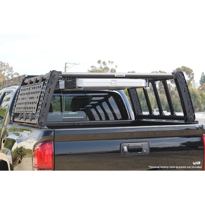 Go Rhino | XRS Overland Xtreme Rack - Mid-Size Trucks - Chevrolet / Ford / GMC / Nissan / Toyota 2006-2023