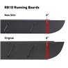 Go Rhino | RB10 Slim Line Running Boards - 80" long - BOARDS ONLY - Chevrolet / Dodge / Ford / GMC / Toyota 2004-2022 Go Rhin...