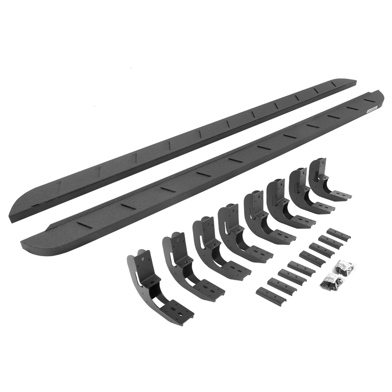 Go Rhino | RB10 Slim Line Running Boards w/ Mounting Brackets Kit - Chevrolet / GMC 2019-2023