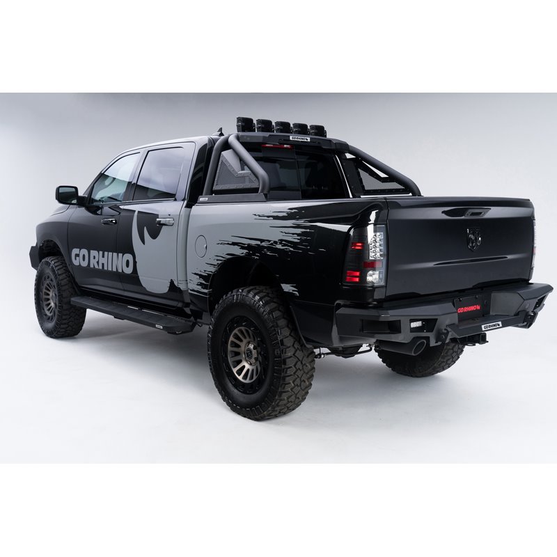 Go Rhino | RB10 Running Boards w/ Mounting Brackets Kit - Ram 1500 / 2500 / 3500 2009-2011 Go Rhino Step Bars