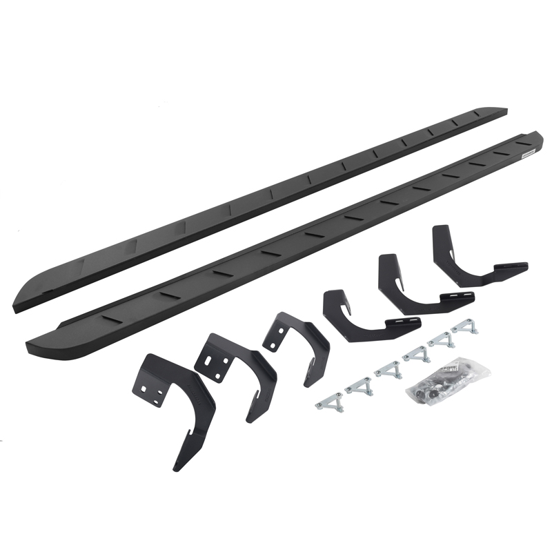 Go Rhino | RB10 Slim Line Running Boards w/ Mounting Brackets Kit - Ram 1500 / Classic 2015-2019 Go Rhino Step Bars