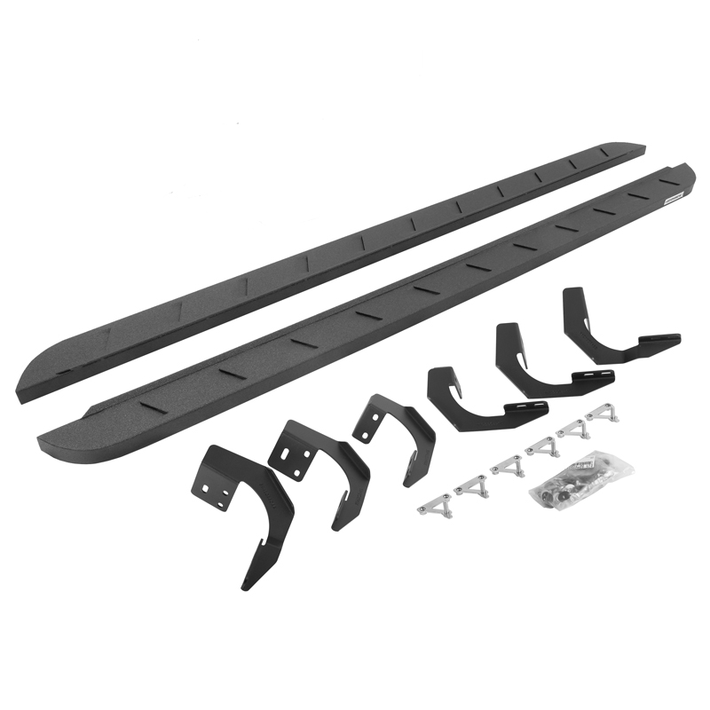Go Rhino | RB10 Slim Line Running Boards w/ Mounting Brackets Kit - Ram 1500 / Classic 2015-2023