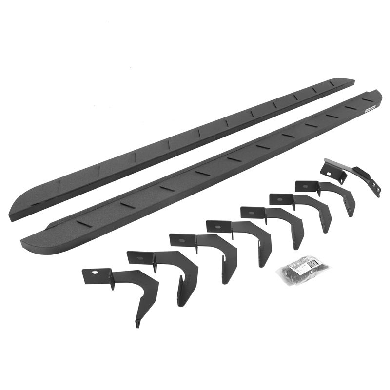 Go Rhino | RB10 Slim Line Running Boards w/ Mounting Brackets Kit - Colorado / Canyon 2015-2022