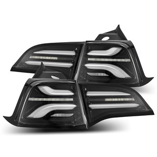 AlphaRex | LED Taillights Jet Black - Y 2020-2022 AlphaRex Headlights