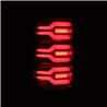 AlphaRex | LED Taillights Black-Red - Ram 1500 2019-2022 AlphaRex Tail Lights