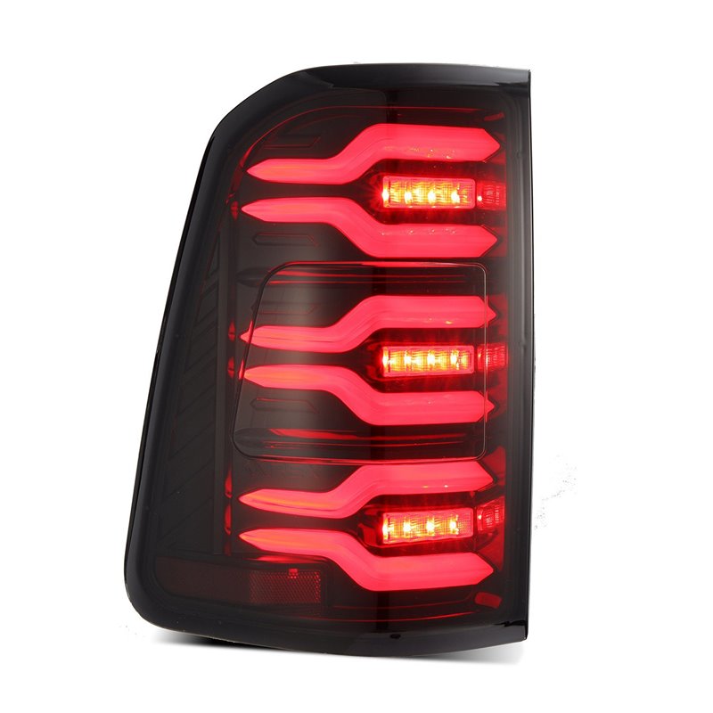AlphaRex | LED Taillights Black-Red - Ram 1500 2019-2022 AlphaRex Tail Lights