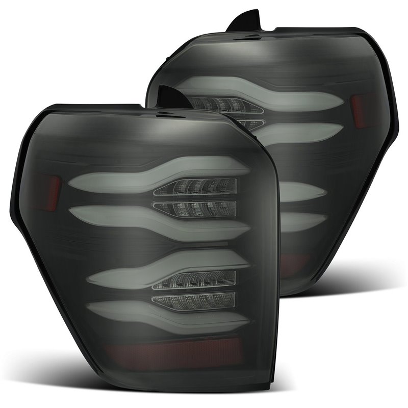 AlphaRex | LED Taillights Jet Black - 4Runner 2.7L / 4.0L 2010-2022 AlphaRex Tail Lights