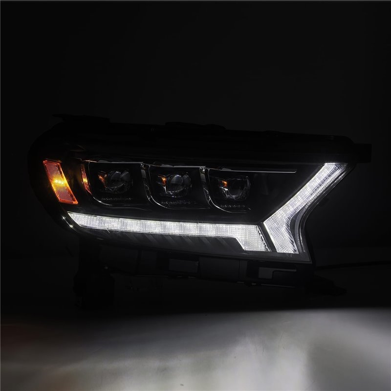 AlphaRex | LED Projector Headlights in Alpha-Black - Ranger 2.3T 2019-2022