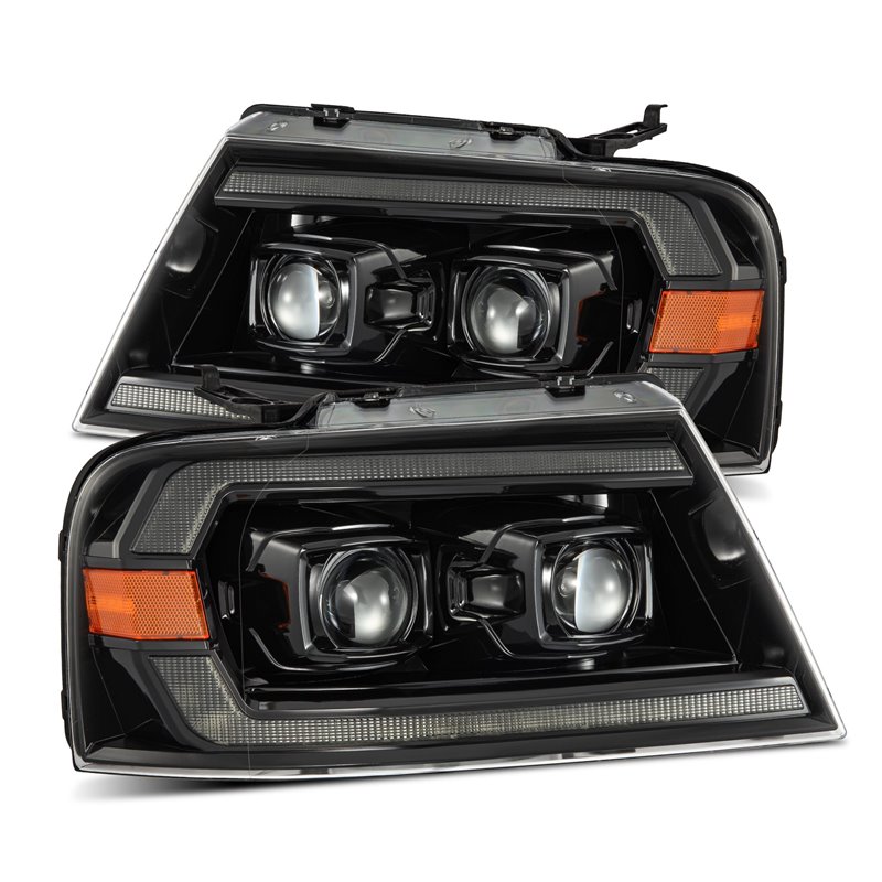 AlphaRex | Projector Headlights Alpha-Black - F-150 / Mark LT 2004-2008 AlphaRex Headlights