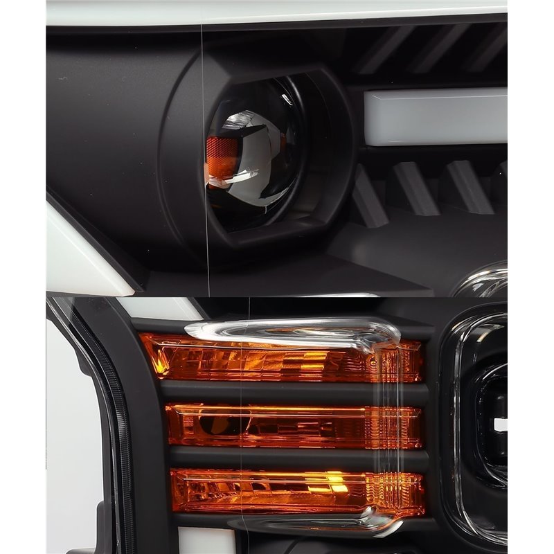 AlphaRex | Projector Headlights Black - F-150 2.7T / 3.5L / 5.0L 2015-2017