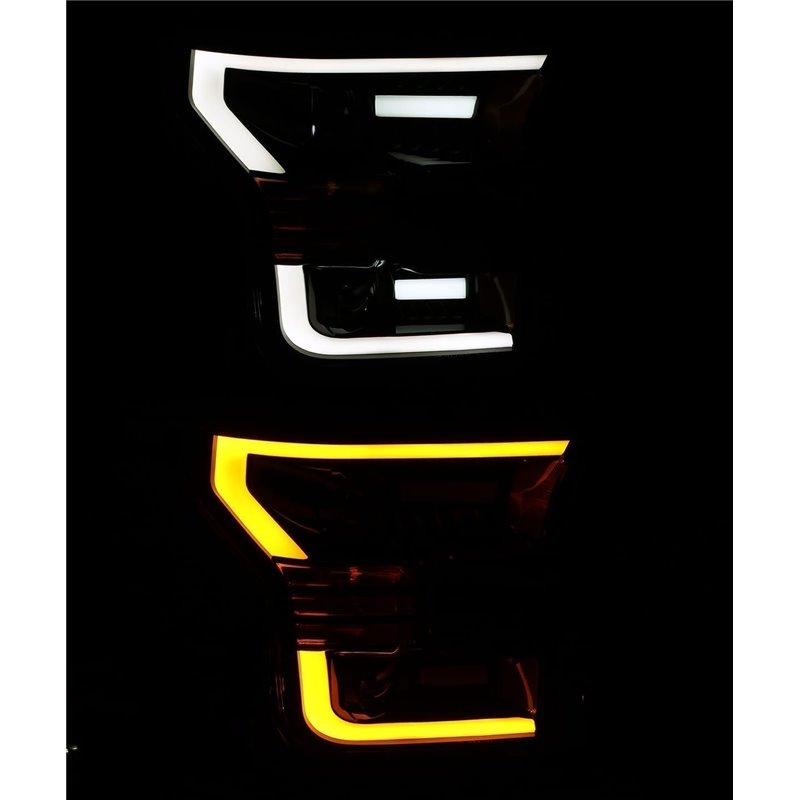 AlphaRex | Projector Headlights Jet Black - F-150 2.7T / 3.5L / 5.0L 2015-2017