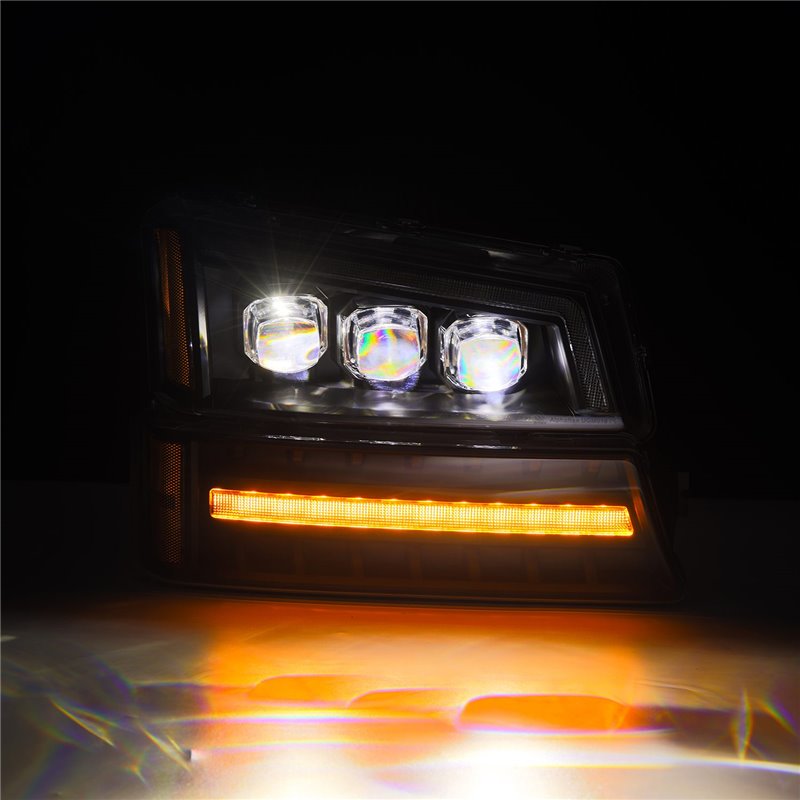 AlphaRex | Projector Headlights Black - Silverado 1500 / 2500 HD 2003-2006 AlphaRex Headlights