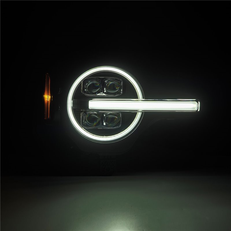 AlphaRex | Projector Headlights Black - Bronco 2.3T / 2.7T / 3.0T 2021-2023 AlphaRex Headlights