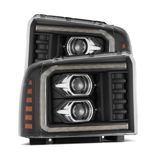 AlphaRex | Projector Headlights Black - F-250 / F-350 2005-2007 AlphaRex Headlights