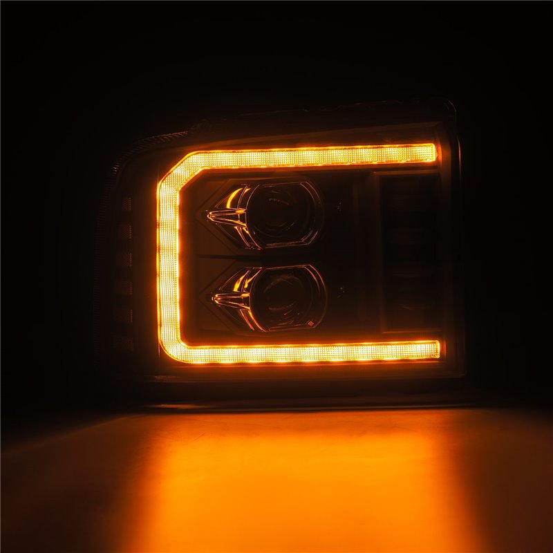 AlphaRex | Projector Headlights Black - F-250 / F-350  2005-2007