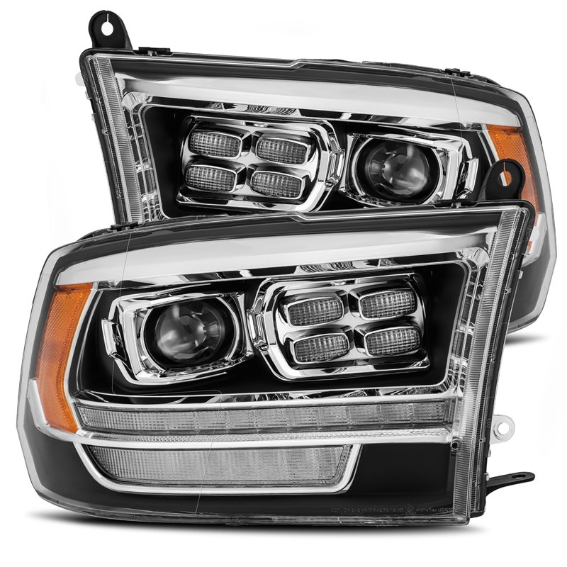 AlphaRex | Projector Headlights Black - Ram 1500 / 2500 / 3500 2009-2018