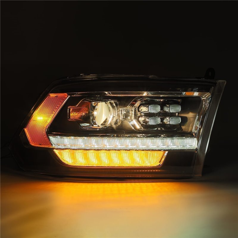 AlphaRex | Projector Headlights Black - Ram 1500 / 2500 / 3500 2009-2018