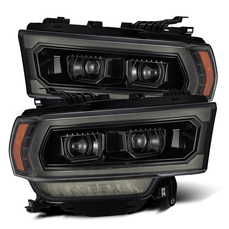 AlphaRex | Projector Headlights Alpha-Black - Ram 2500 / 3500  2019-2022