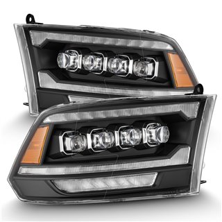 AlphaRex | LED Projector Headlights in Black - Ram 1500 / 2500 / 3500 2009-2018 AlphaRex Headlights