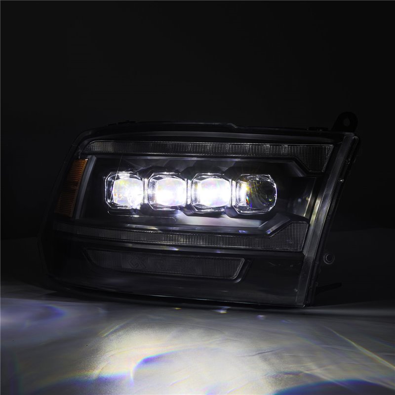 AlphaRex | LED Projector Headlights in Black - Ram 1500 / 2500 / 3500 2009-2018 AlphaRex Headlights